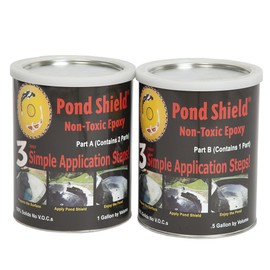 Pond Armor SKU-SKYBLUE-GA Non-Toxic Pond Shield Epoxy Paint, 1.5-Gallon, Sky Blue