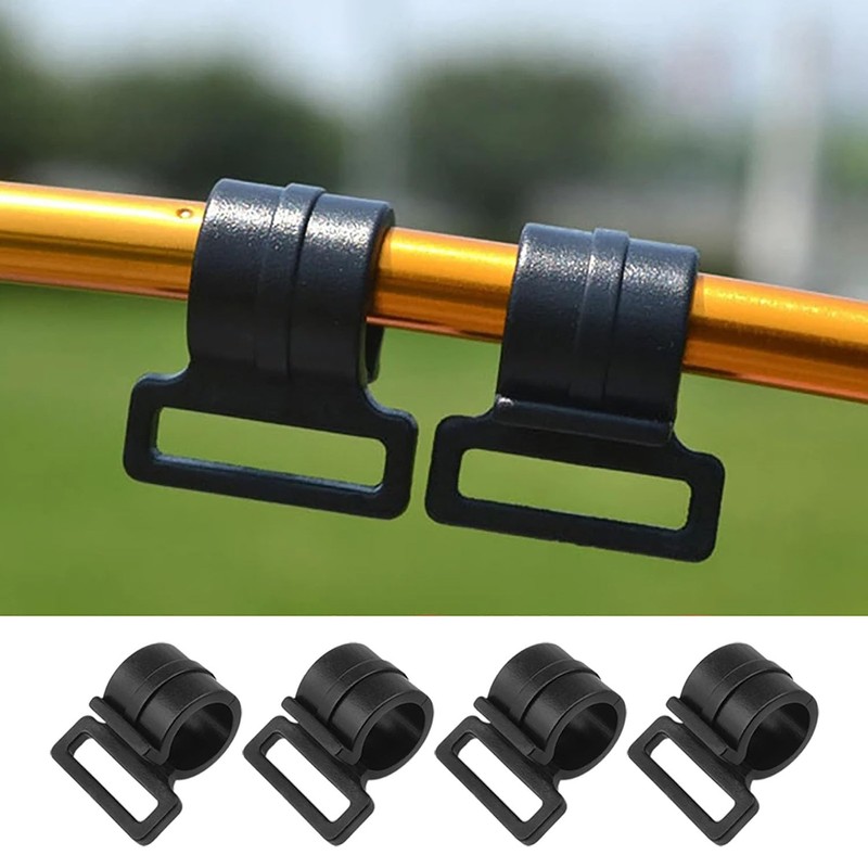 PIYANYO Tent Pole Clips Tent Pole Clip C-Type Clamp Tent