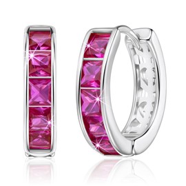 Linawe Small Hoop Earrings, Piercing Ring, Helix Earrings, Nickel-Free Jewellery, Women, Gold, Rose Gold, Silver, Mini Hoop Earrings, Copper Brass, Moissanite