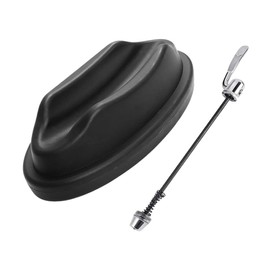 SUPVOX 2Pcs Front Wheel Riser Block for Stationary Bikes Non Slip Bicycle Support Pad Durable Training Accessory Stabilizing Design for Indoor Cycling