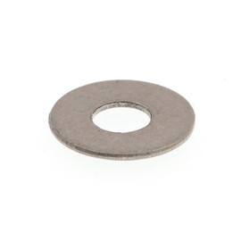 Prime-Line 9079607 Flat Washers, SAE, #6 X 5/16 In. OD, Grade 18-8 Stainless Steel (100 Pack)