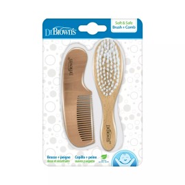 Unbranded Dr. Brown's Soft and Safe Baby Brush + Comb