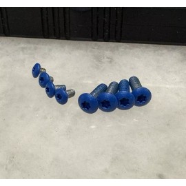 DH Blue Stainless Torx Screws For Streamlight Wedge 88810 88811 Flashlight 8pcs