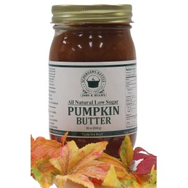 Pumpkin Butter, All Natural/Low Sugar, 18 oz