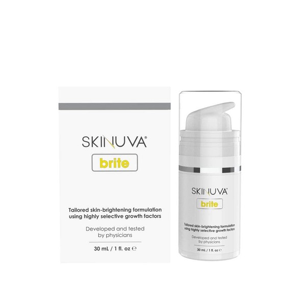 Skinuva® Brite Hyperpigmentation Treatment - Skin Brightening Cream - Dark Spot Treatment - Formulated with Highly Selective Growth Factors - Suitable for All Skin Types