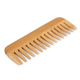 Kcjhagbd Natural Bamboo Wide Tooth Comb Detangling Combs Anti-Static Curly Hair For Women Men Smoothing Massaging Home Salon Use Bamboo Hair Brushes For Women