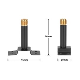 SZRIG Wall Mount with 5/8"-27 Male Screw for Camera Microphone Mount