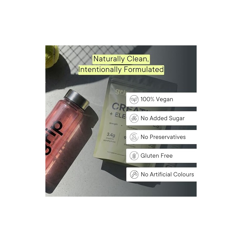Creatine and Electrolytes Powder | Creatine Monohydrate with Electrolytes for