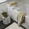 Allure Pack of 2 Barcode Stripe Bath Towels 70 x