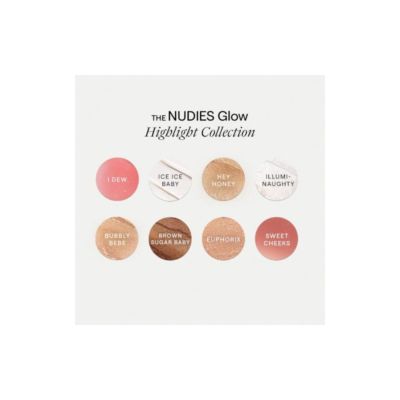 NUDESTIX Nudies Glow Highlighter Stick – Multi-Use Cream Highlighter for
