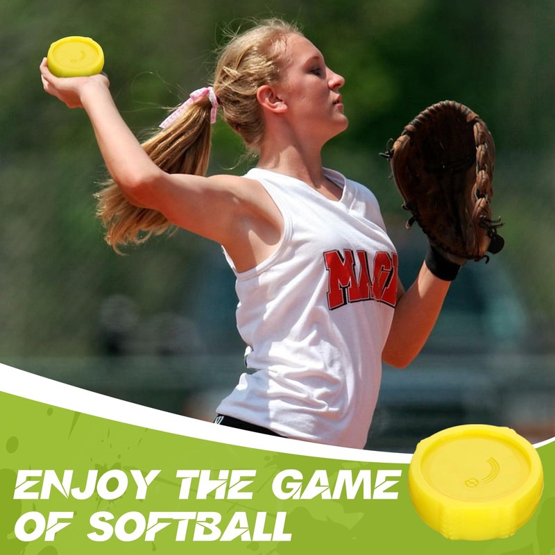 Hollowfly Softball Spinner Fastpitch Softball Spinner 12 Inches Softball Training