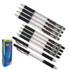 10 x 0.7mm Tip Ball Pen DOLLAR Note BLACK Click