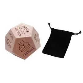 Food Decision Dice Gifts,Date Night Dice Game idea,Anniversary Valentines Day Gifts for Couples,Christmas Birthday Gifts for Husband Wife Boyfriend Girlfriend