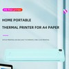 Thermal Printer A4 Mini Portable Wireless Handheld Bluetooth Inkless 200dpi