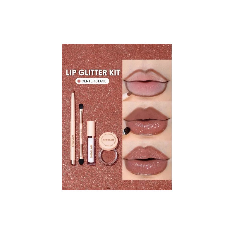 Sheglam Lip Dazzler Kit De Brillo Labial - Center Stage