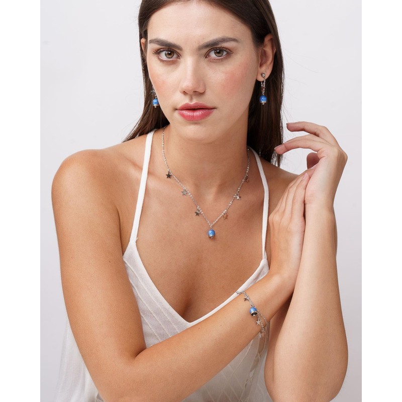 Dada Gioielli - Campanella Capri Pearl Enamel Women's Necklace with