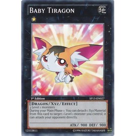 Yu-Gi-Oh! - Baby Tiragon (SP13-EN027) - Star Pack 2013 - Unlimited Edition - Common