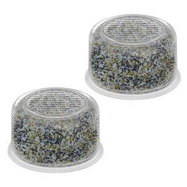 Shower Head Filter Replacement Cartridge Compatible with All Canopy Handheld & Fixed Filtered Shower Head, Shower Filter For Hard Water, 2 Pack | Mixzeny