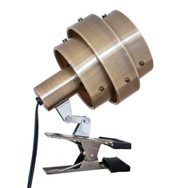 Ampoule Ampoule Clip Light Lighting Fashion Desk Light 1 Light Iron Living Dining Bedroom Cafe Simple Antique Vintage Industrial Retro Lighting Fixture Torchiere Lighting Antique Gold LED BYORK Bijock Clip Light