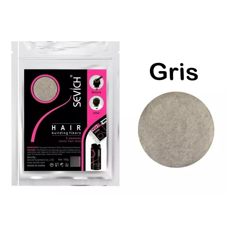 Veraly Sevich Micro Fibras Naturales 100 Disminuye Calvicie Envgrat