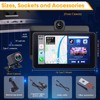 Wireless Apple CarPlay with Dash Cam: 7″ Carply Screen for