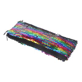 SAFIGLE Sequin Makeup Bag for Women Small Zipper Pouch for Purse Organization Glitter Cosmetic Storage Pouch for Travel and Daily Use