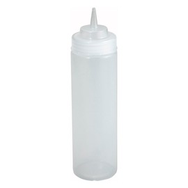 Winco Chocolatier's Wide Mouth Squeeze Bottles for Chocolate, 12-Ounce, 6-Pack