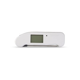 SuperFast Thermapen ONE Thermometer (WHITE) - Digital Instant Read Meat Thermometer for Kitchen, Food Cooking, Grill, BBQ, Smoker, Candy, Home Brewing, Coffee, and Oil Deep Frying