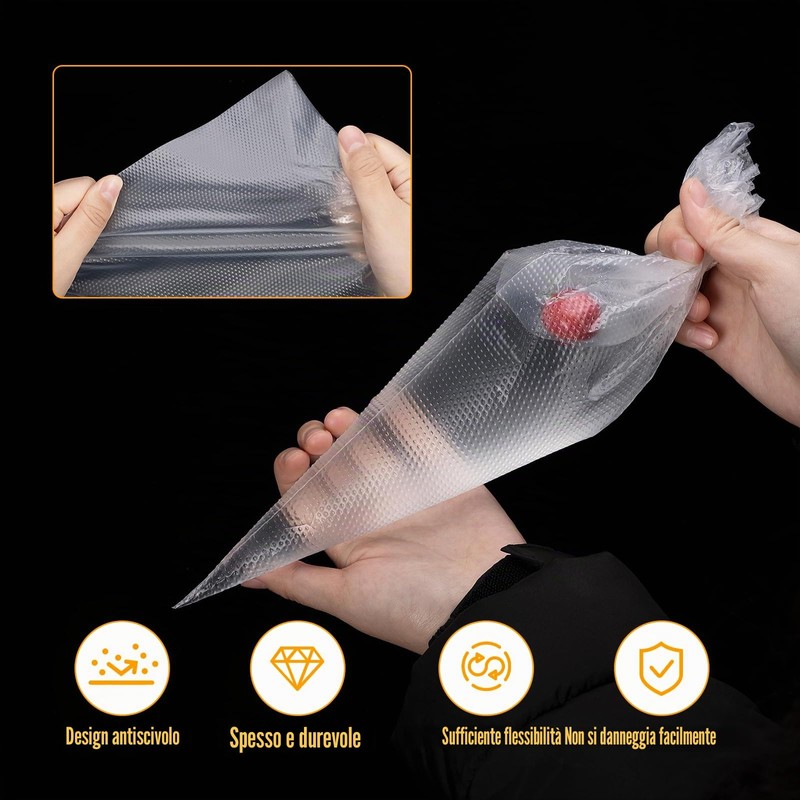 Carehabi sac a Poche USA e Getta, 100 Pezzi Sacchetto