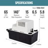 Little Giant VCMA-15ULT 115 Volt, 65 GPH, 1/50 HP Automatic