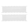 2PCS Set Baseball Cap Stand Acrylic Multifunctional Standing Hat Organizer