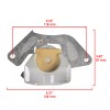 Caltric Front Left Right Brake Caliper W/ Pad For Honda