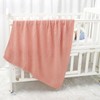 mimixiong 100% Cotton Knitted Cellular Baby Blanket for Boy Girls