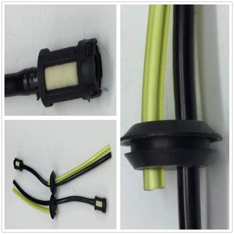 Voocye Grass Trimmer Fuel Hose Set with Grommets and Fuel