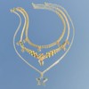 Vpanda Y2k Multiple Layering Y2k Necklace for Women Cuban Link