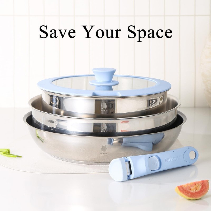 Removable Pot Handle with Bakelite Material Only for ROYDX Cookware