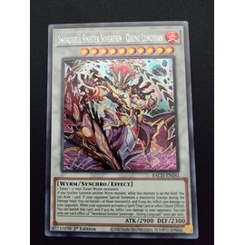 Swordsoul Sinister Sovereign - Q Longyuan - BACH-EN041 - Secret Rare - 1st Edition
