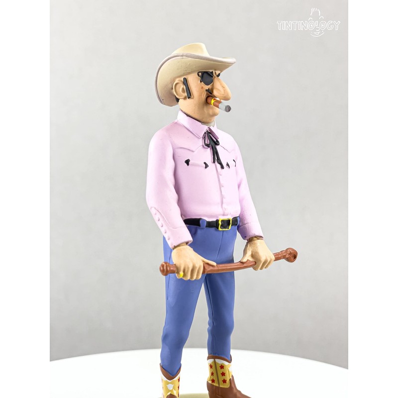 Moulinsart Collection Figurine Tintin Rastapopoulos Holding a Whip 42202 (2016)