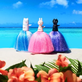 エレコム クリーナー ブラシ アニマル フラブラシ 台座付き ラビット KBR-016A2