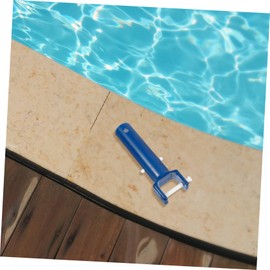 ORFOFE 3pcs Swimming Pool Pole Accessory Professional Pool Vacuum Brush Handle Ergonomic Grip