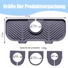 Wasserhahn Abtropfmatte Silikon, Wasserhahnmatte Küchenspüle mit 3 Replacement Sizes Abtropfmatte,