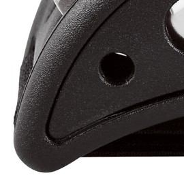 Meinl Percussion CFJS2S-BK Foot Tambourine with Steel Jingles and MDF (Medium Density Fibreboard) Frame, Black