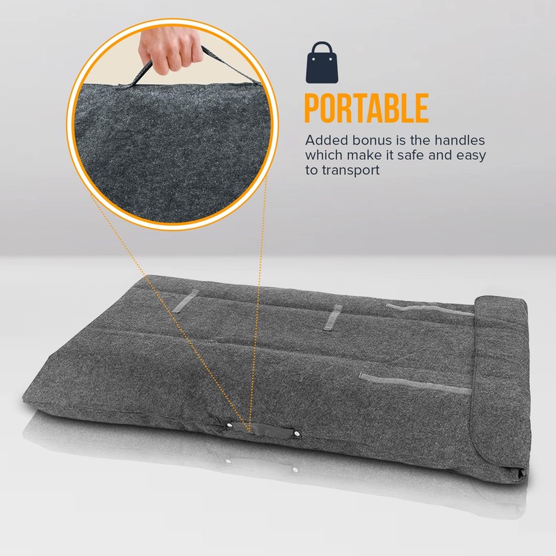 Feltectors Portable RV Solar Panel Carrying Case for Jackery SolarSaga