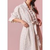 NOTHING FITS BUT Muslin Gauze Robe Maternity Gown, Women’s Cotton