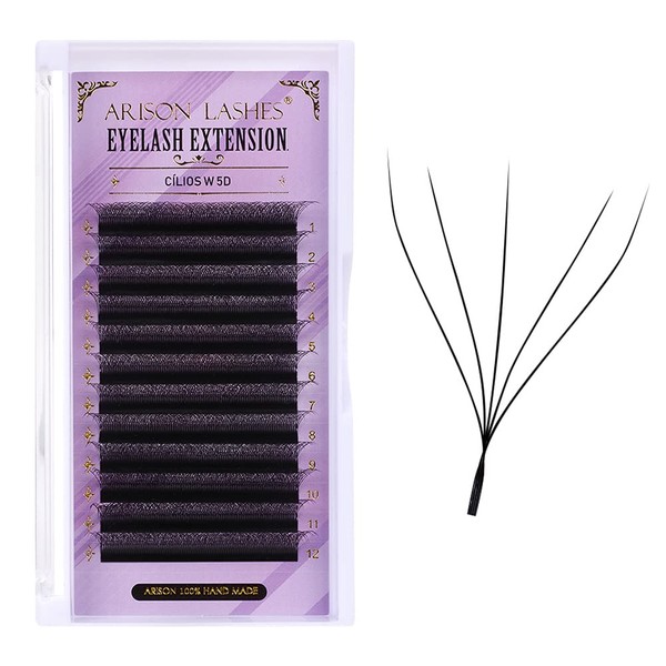 YY Eyelash Extensions Supplies Y Lash 5D Premade Fans 0.07D