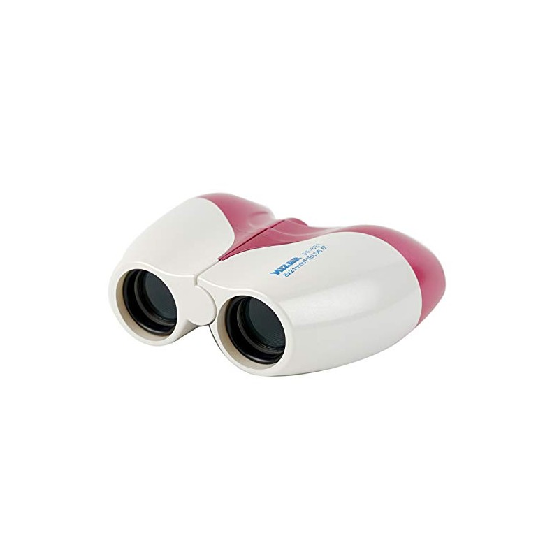 Misar Tech Binoculars Free Focus 8x Magnification Pink FF-821P