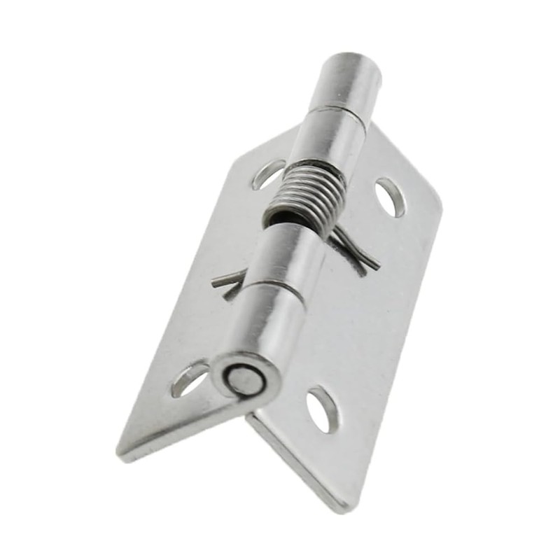 10 Pieces Self Closing Spring Hinges 2 Inch Stainless Steel