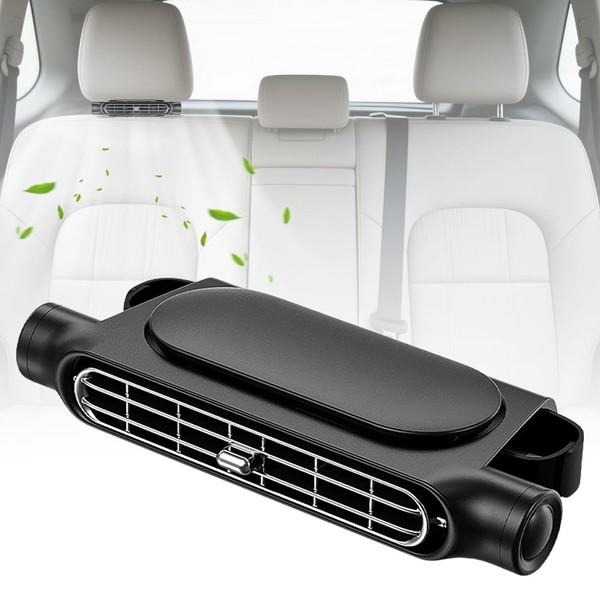 FOGARI Car Fans, Portable USB Fans, Backrest Pad Plug-In Car