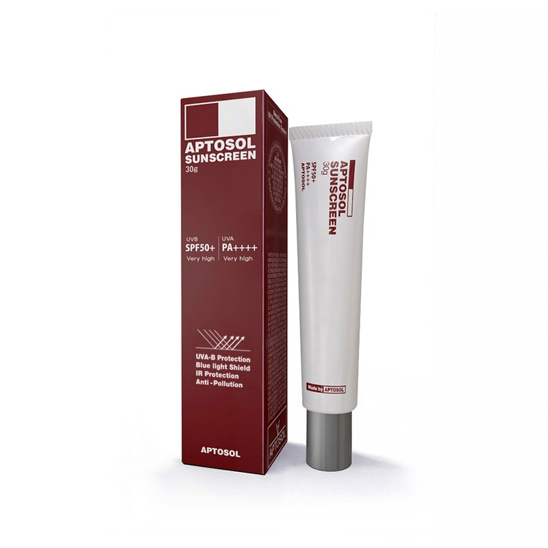 Aptosol metal-free all-in-one capsule sunscreen 30g SPF50+ 4th generation sunscreen,