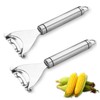 2PCS Corn Planer Cutter Thresher Peeler, Corn Thresher Cob Stripper